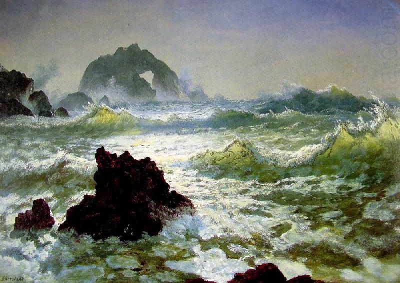 Seal Rock, California, Albert Bierstadt